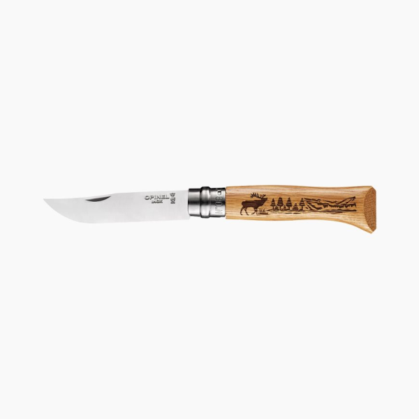 OPINEL N°8 INOX ANIMALIA DEER