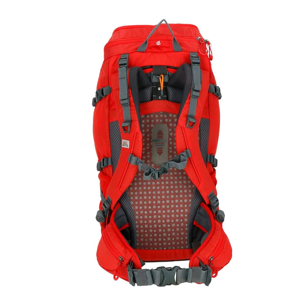 MOCHILA EXCURSIÓN DOITE ZIONN PRO RED 45 LTS