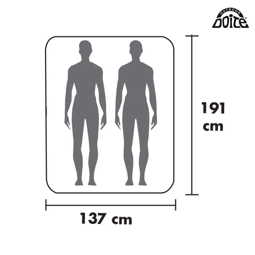 COLCHÓN INFLABLE DOITE TUSCANY DOBLE 2P