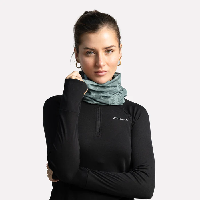 BANDANA ATAKAMA PALENA PRINT ALERCE CELESTE