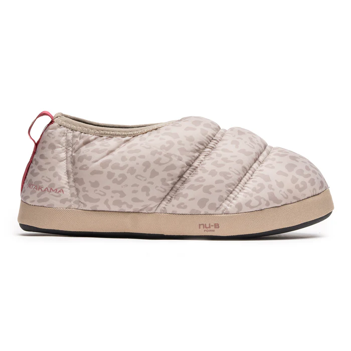 PANTUFLAS TERMICAS ATAKAMA FUTALEUFU NU-B | BEIGE ANIMAL PRINT