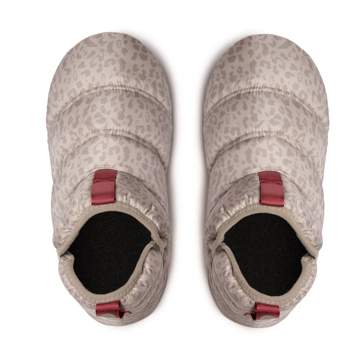 PANTUFLAS TÉRMICAS ATAKAMA NAVARINO NU-B | BEIGE ANIMAL PRINT