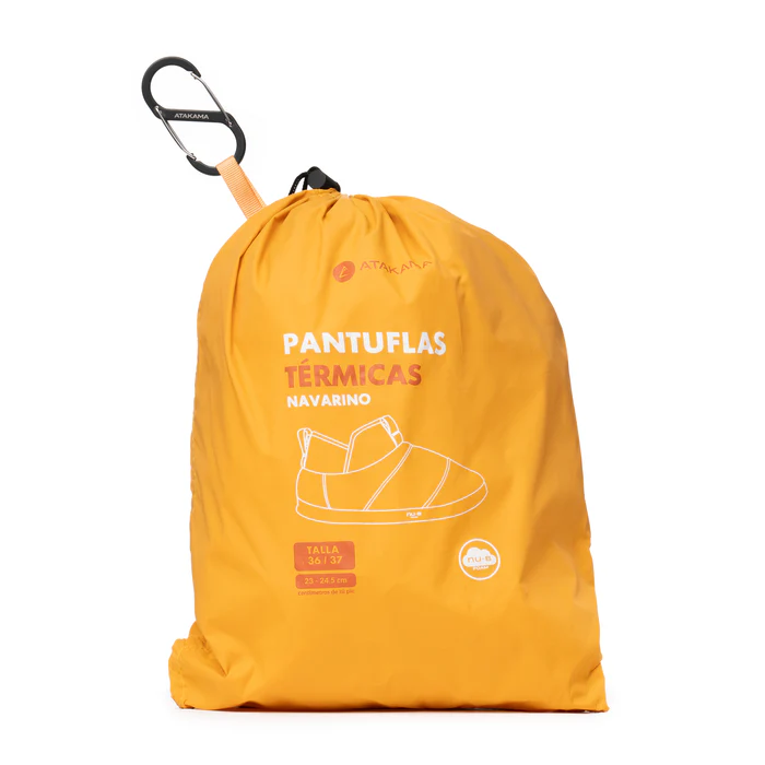 PANTUFLAS TÉRMICAS ATAKAMA NAVARINO NU-B | MOSTAZA