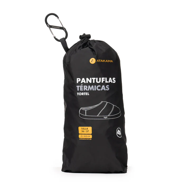PANTUFLAS TÉRMICAS ATAKAMA TORTEL NU-B | NEGRO