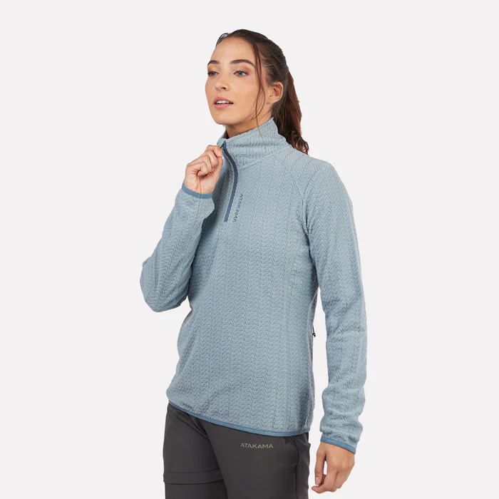 POLAR ULTRA LIGERO ATAKAMA FLEECE CELESTE MUJER