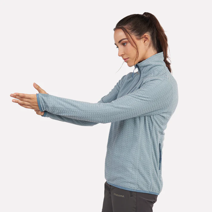 POLAR ULTRA LIGERO ATAKAMA FLEECE CELESTE MUJER