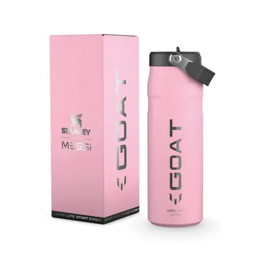 BOTELLA STANLEY 710 ML AEROLIGHT FLIPSTRAW ROSA "MESSI"