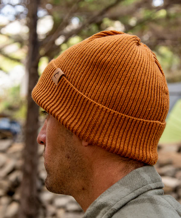 GORRO BEANIE ATAKAMA LIMARÍ MOSTAZA