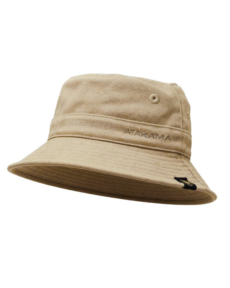 GORRO ATAKAMA BUCKET NIÑOS SALADO REVER. PRINT BEIGE