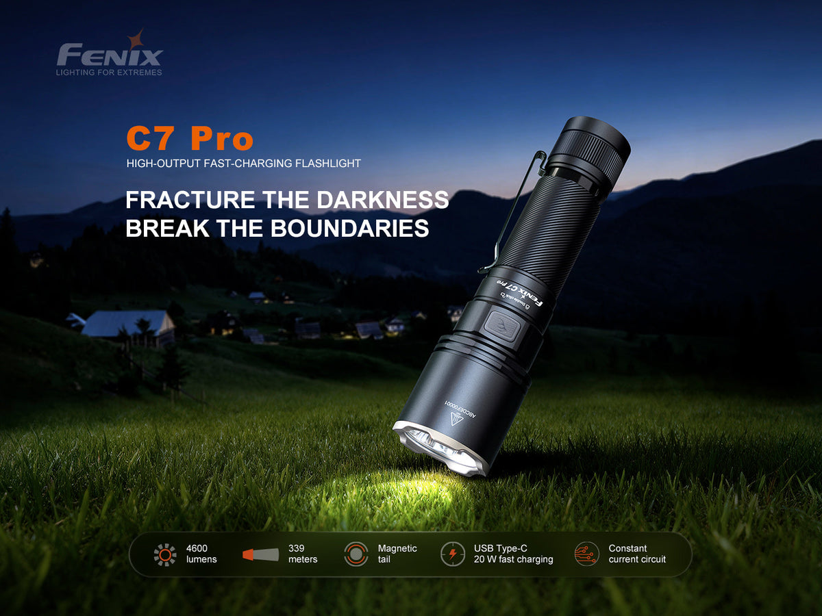 Linterna Fenix C7 PRO - especificaciones