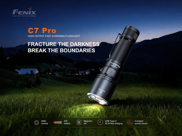 Linterna Fenix C7 PRO - especificaciones