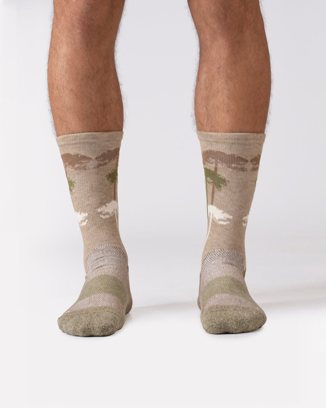 CALCETIN ATAKAMA TREKKING LANA MERINO ALTO CONGUILLIO