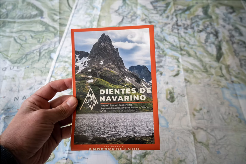 MAPA DIENTES DE NAVARINO ANDES PROFUNDO