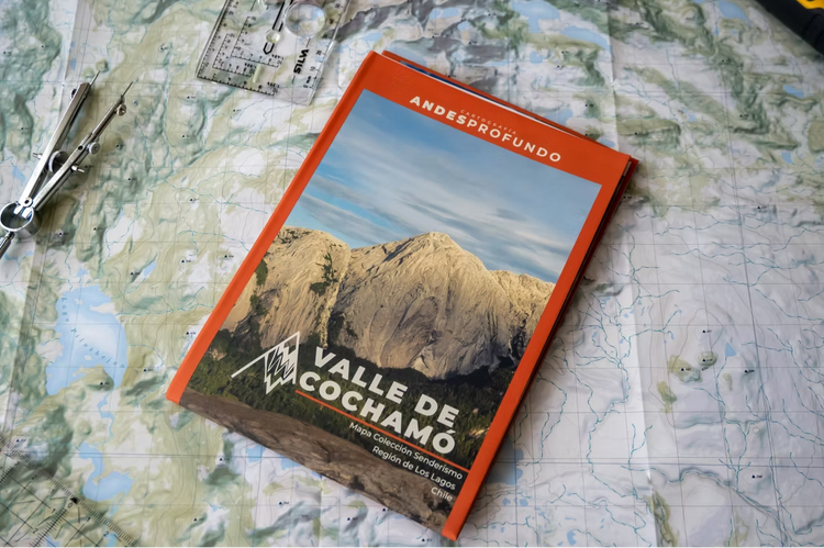 MAPA VALLE DE COCHAMÓ ANDES PROFUNDO