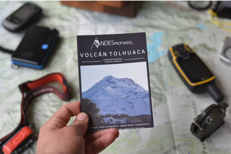 MAPA VOLCAN TOLHUACA ANDES PROFUNDO