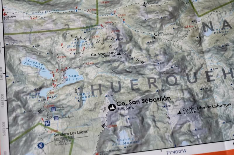 MAPA CONGUILLIO & SOLLIPULLI ANDES PROFUNDO