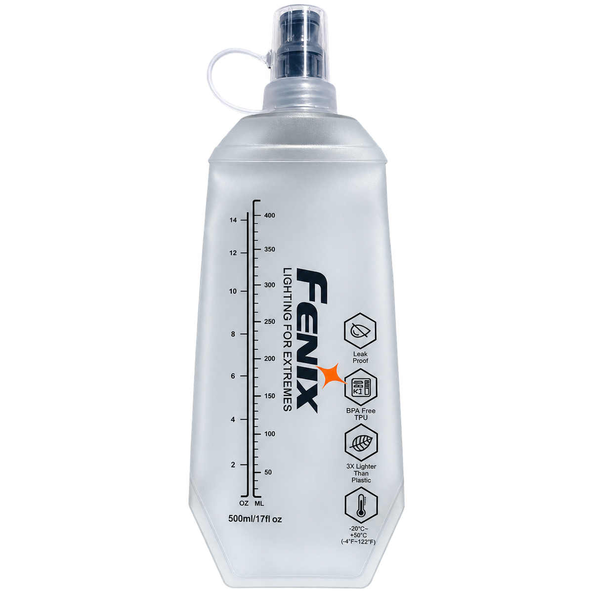 BOTELLA COLAPSABLE FENIX 500 ML