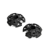 PUNTAS DE BASTON DE TREKKING DOITE ROSETAS NEGRO TALLA S