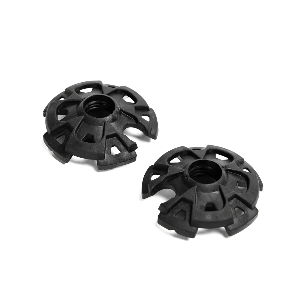 PUNTAS DE BASTON DE TREKKING DOITE ROSETAS NEGRO TALLA M
