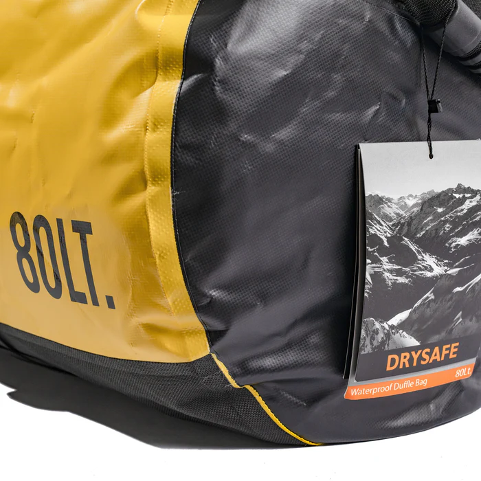 BOLSO OUTDOOR DRYSAFE ANKEN 80LTS AMARILLO