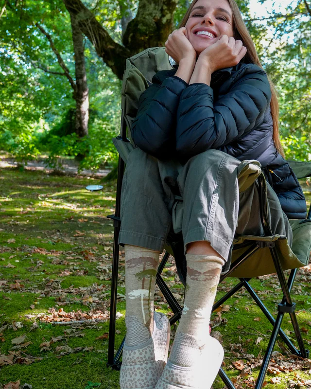 CALCETIN ATAKAMA TREKKING LANA MERINO ALTO CONGUILLIO