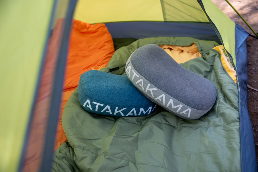 ALMOHADA INFLABLE ATAKAMA BAKER AZUL