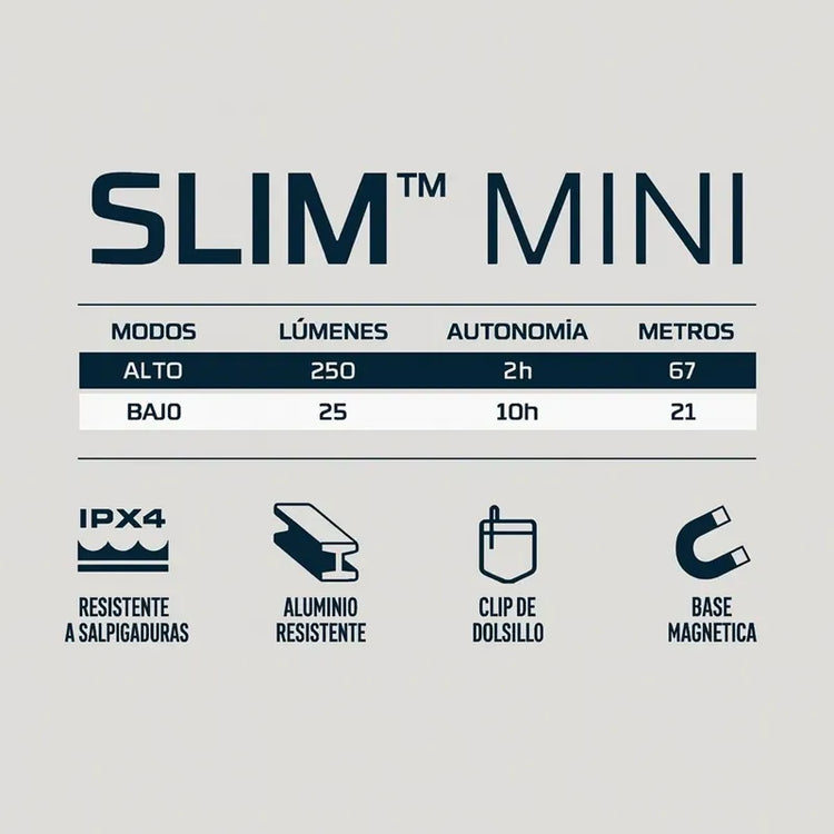 LINTERNA NEBO MINI SLIM
