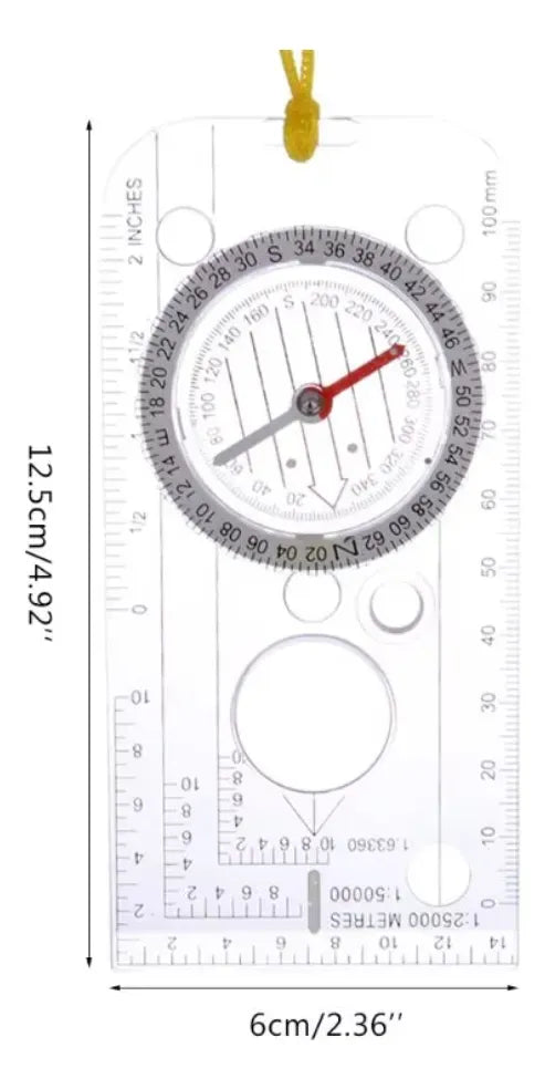 BRUJULA CARTOGRAFICA
