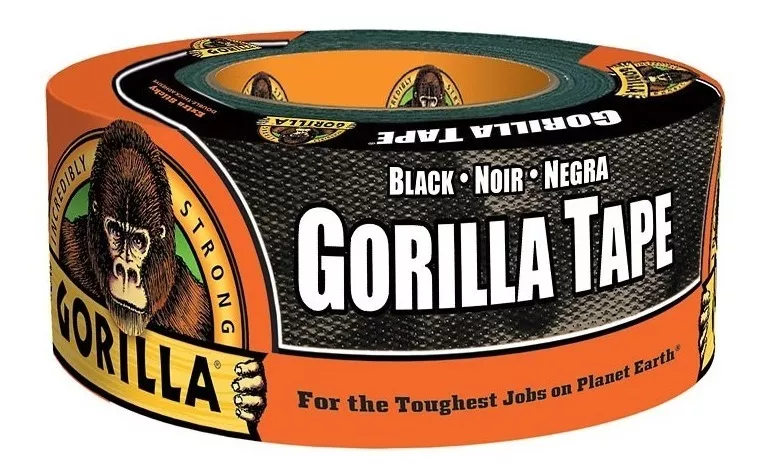 CINTA GORILLA TAPE NEGRA | 11 MTS