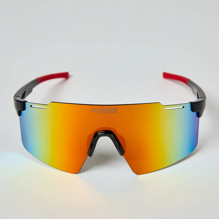 LENTES FINISHER RUNNING CHICAGO NEGRO/ROJO