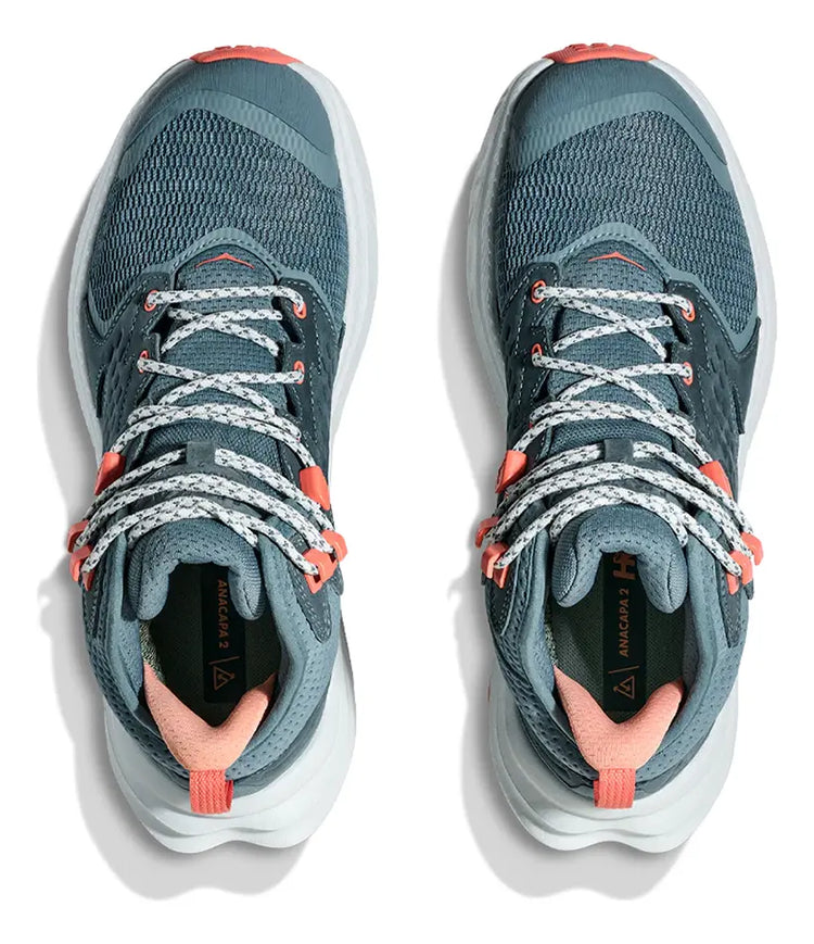 ZAPATILLA HOKA MUJER W ANACAPA 2 MID | MOUNTAIN FOG