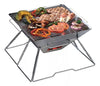 PARRILLA PLEGABLE XENA 2-4 PERSONAS PLATEADO DOITE