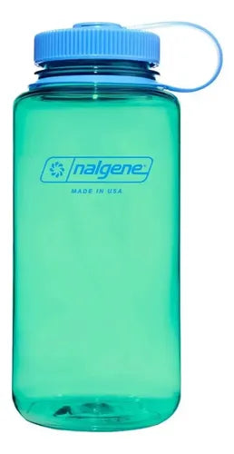 BOTELLA NALGENE WIDE MOUTH SUSTAIN PASTEL GREEN 32OZ