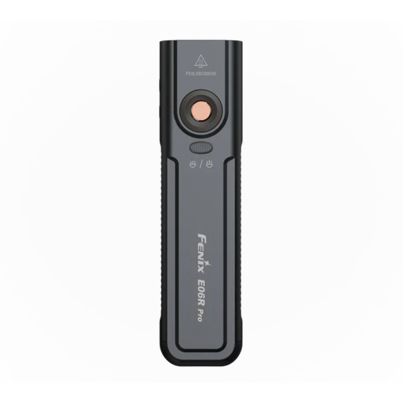 LINTERNA FENIX E06R PRO NEGRO 1600 LUMENES