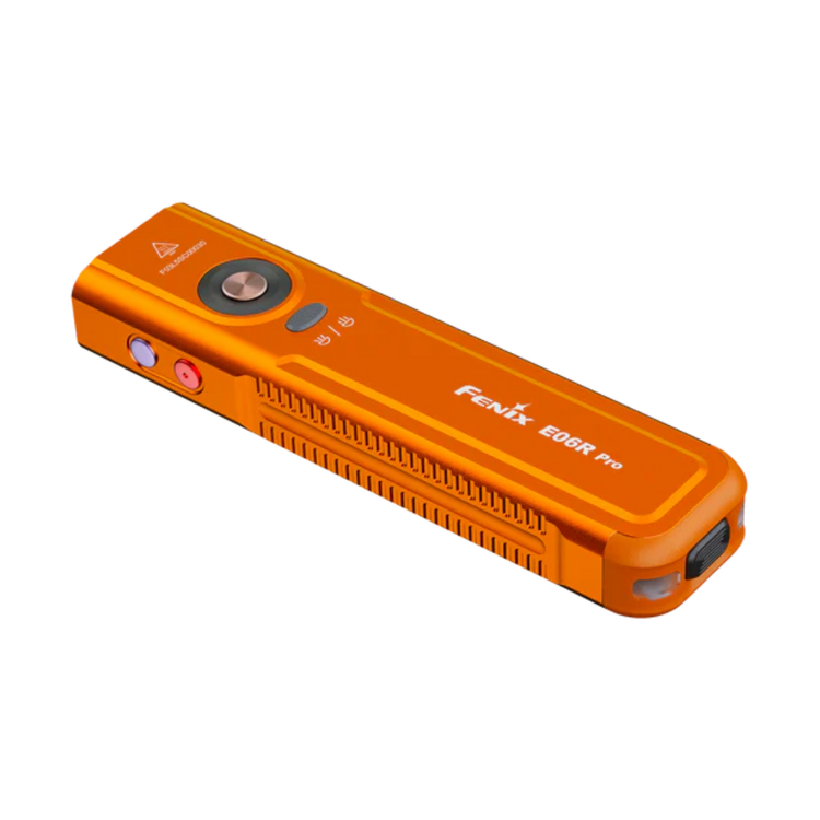 LINTERNA FENIX E06R PRO NARANJO 1600 LUMENES