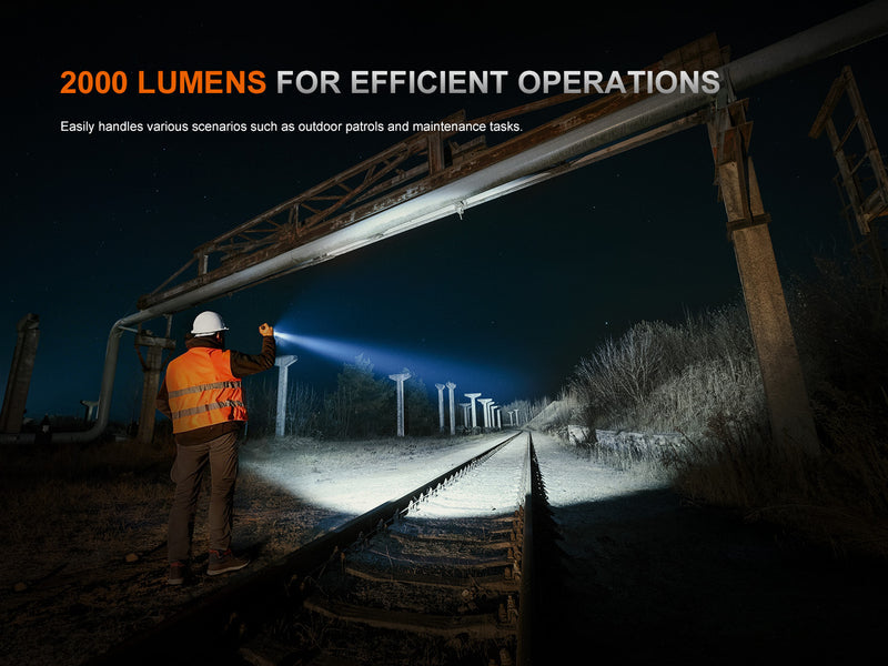 LINTERNA FENIX C5 PRO | 2000 LUMENES