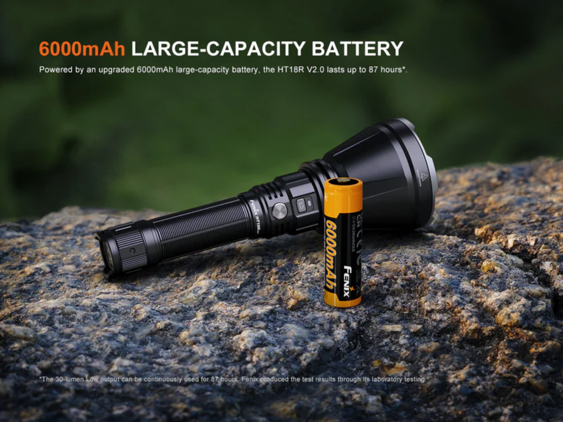 LINTERNA FENIX HT18R V2.0 | 3700 LUMENES