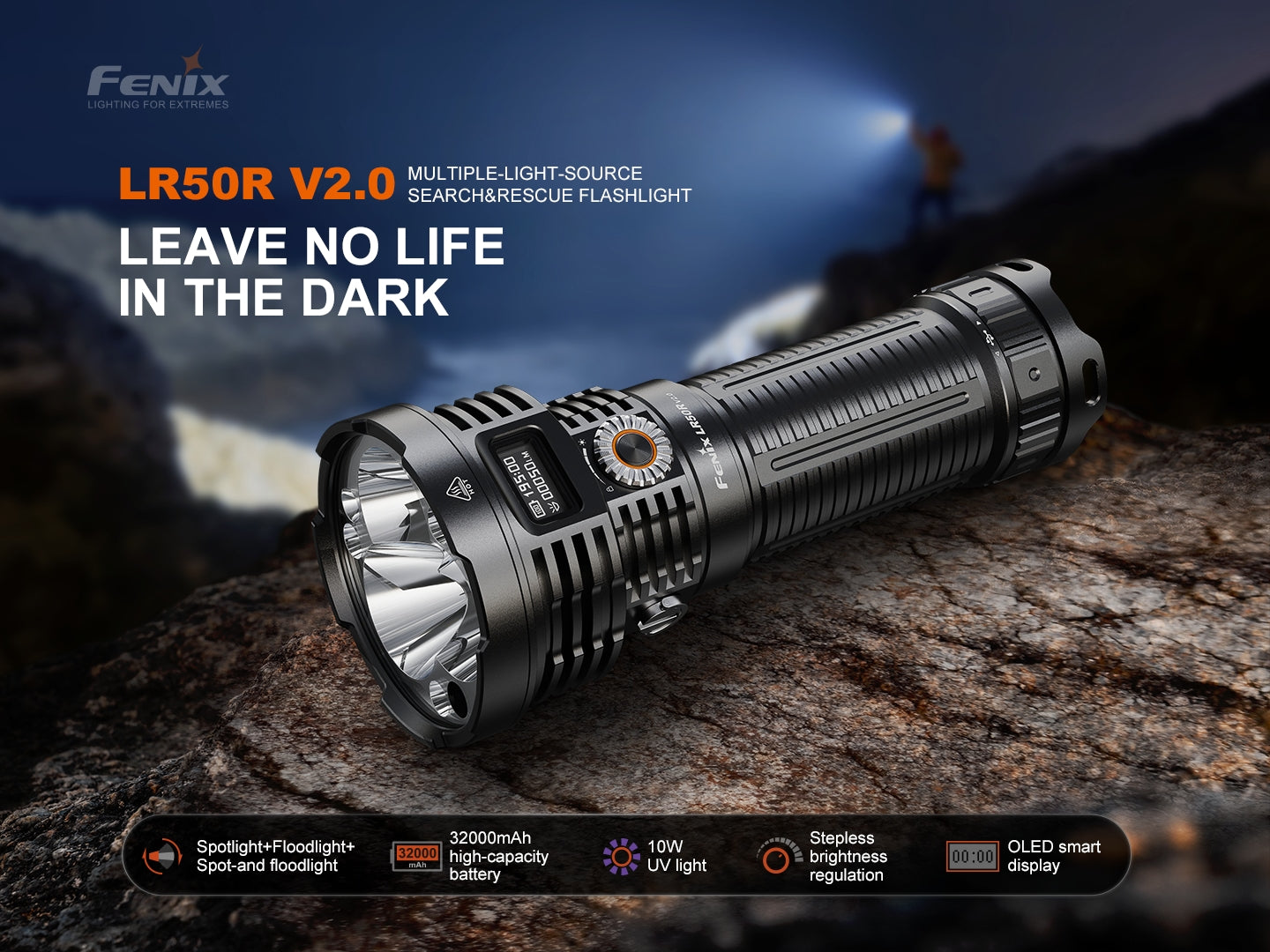 Fenix LR50R V2.0 - especificaciones 1