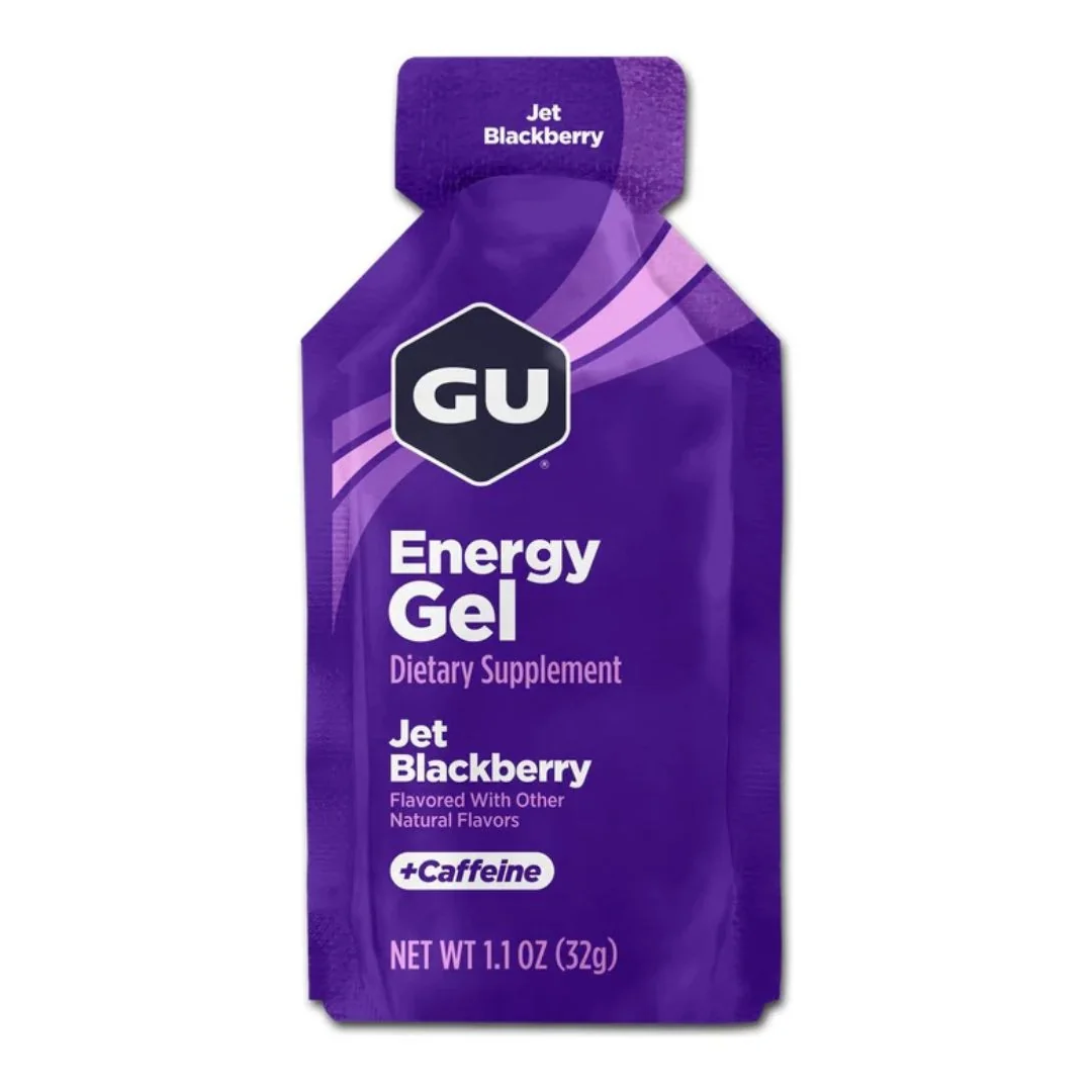 GU GEL ENERGY GEL JET BLACKBERRY
