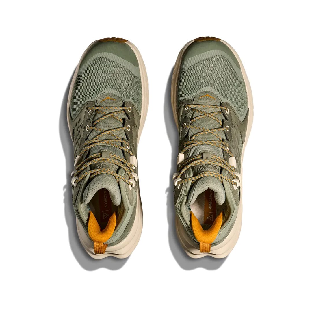 ZAPATILLA HOKA HOMBRE ANACAPA 2 MID | SEA MOSS / OAT MILK
