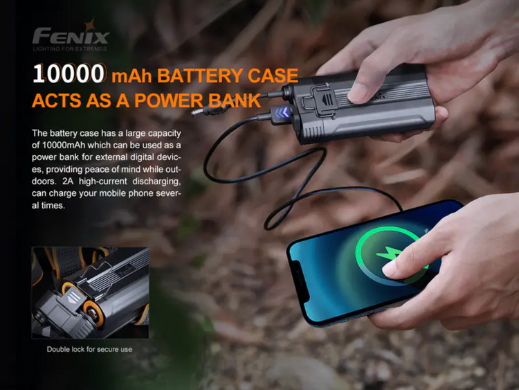 LINTERNA FRONTAL FENIX HP30R V2.0