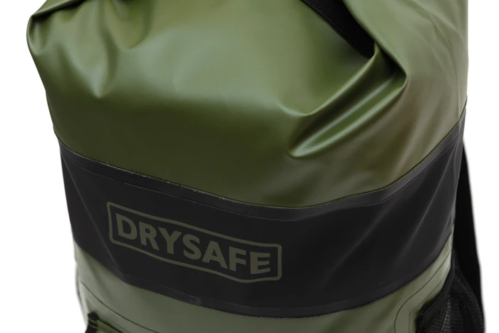 MOCHILA SECA DRYSAFE LAFKEN 40LTS VERDE MILITAR