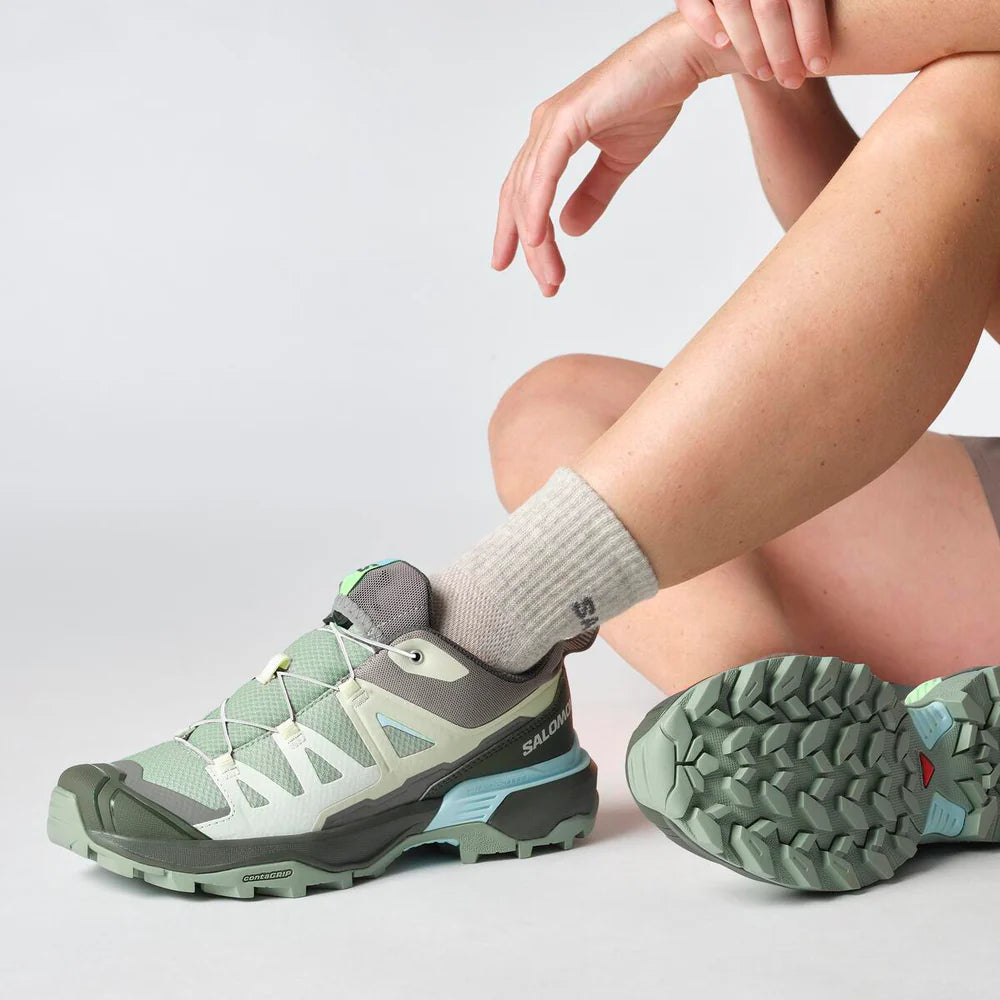 ZAPATILLA SALOMON MUJER X ULTRA 360 W GREEN URBAN CLEAR