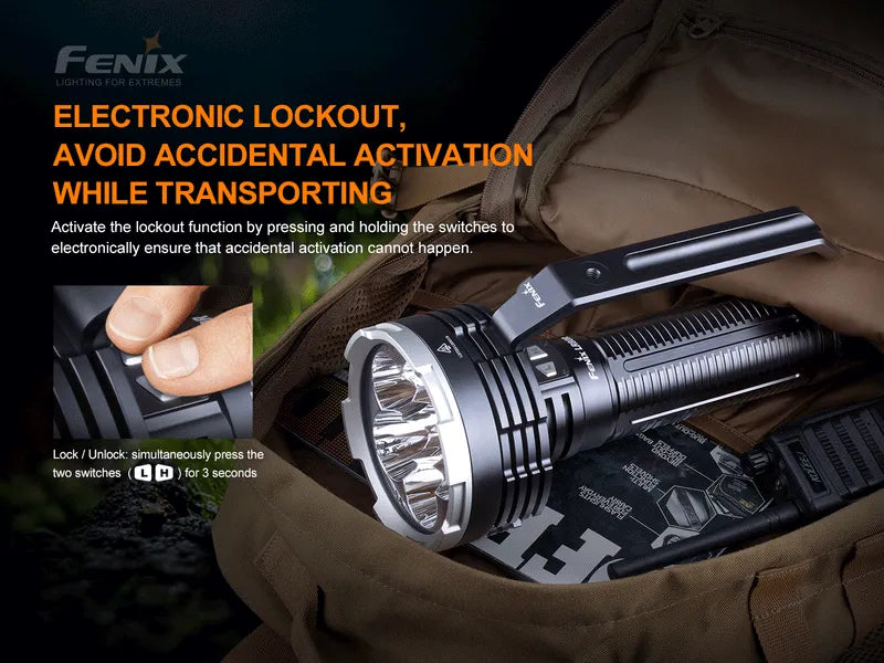 LINTERNA FENIX LR80R | 18000 LUMENES