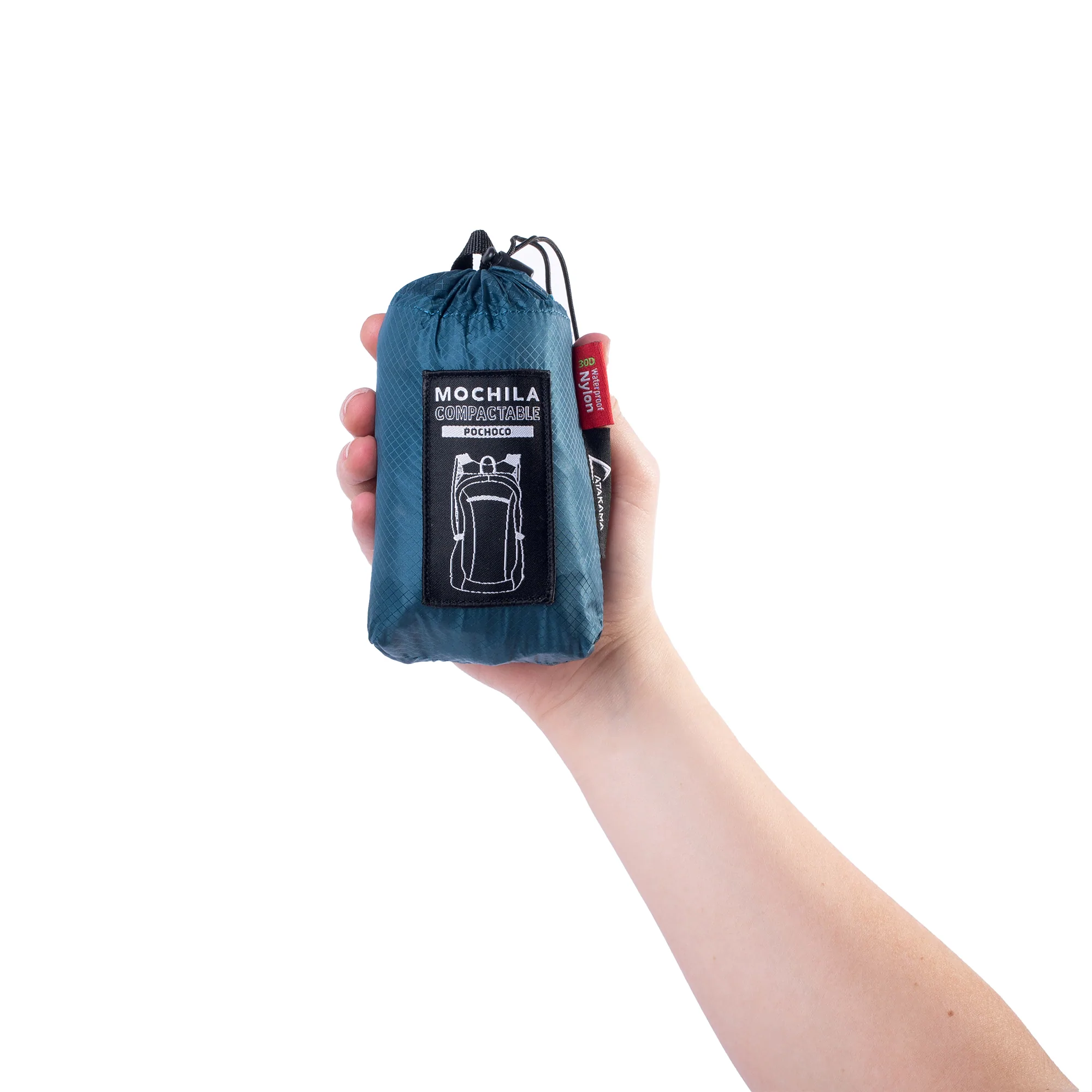 MOCHILA COMPACTABLE POCHOCO 16 LTS AZUL