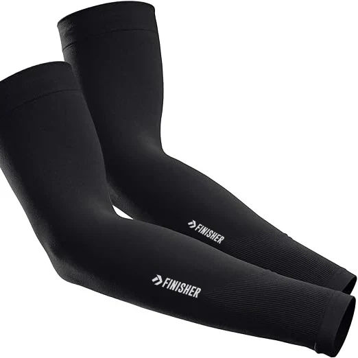 MANGAS DE RUNNING FINISHER NEGRA