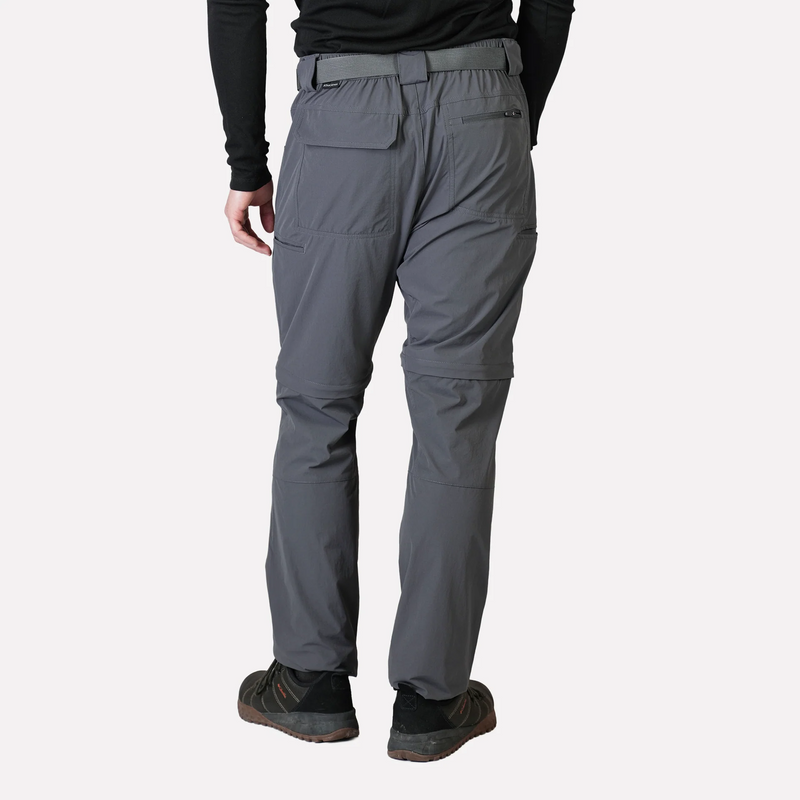 PANTALON DESMONTABLE ATAKAMA TREKKING HOMBRE TRAVESIA GRIS