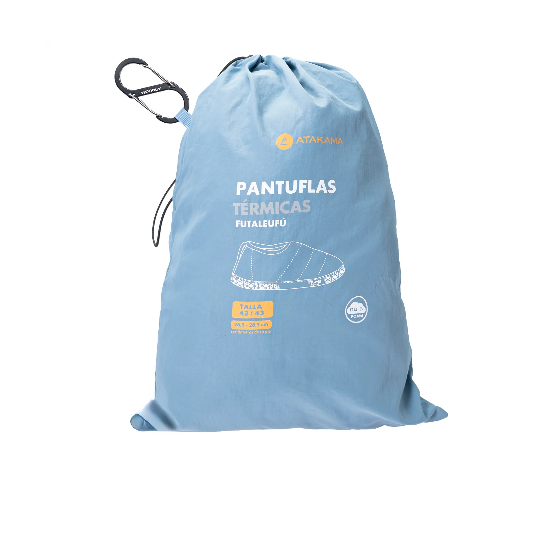 PANTUFLA ATAKAMA FUTALEUFU CELESTE PETROLEO FLEX