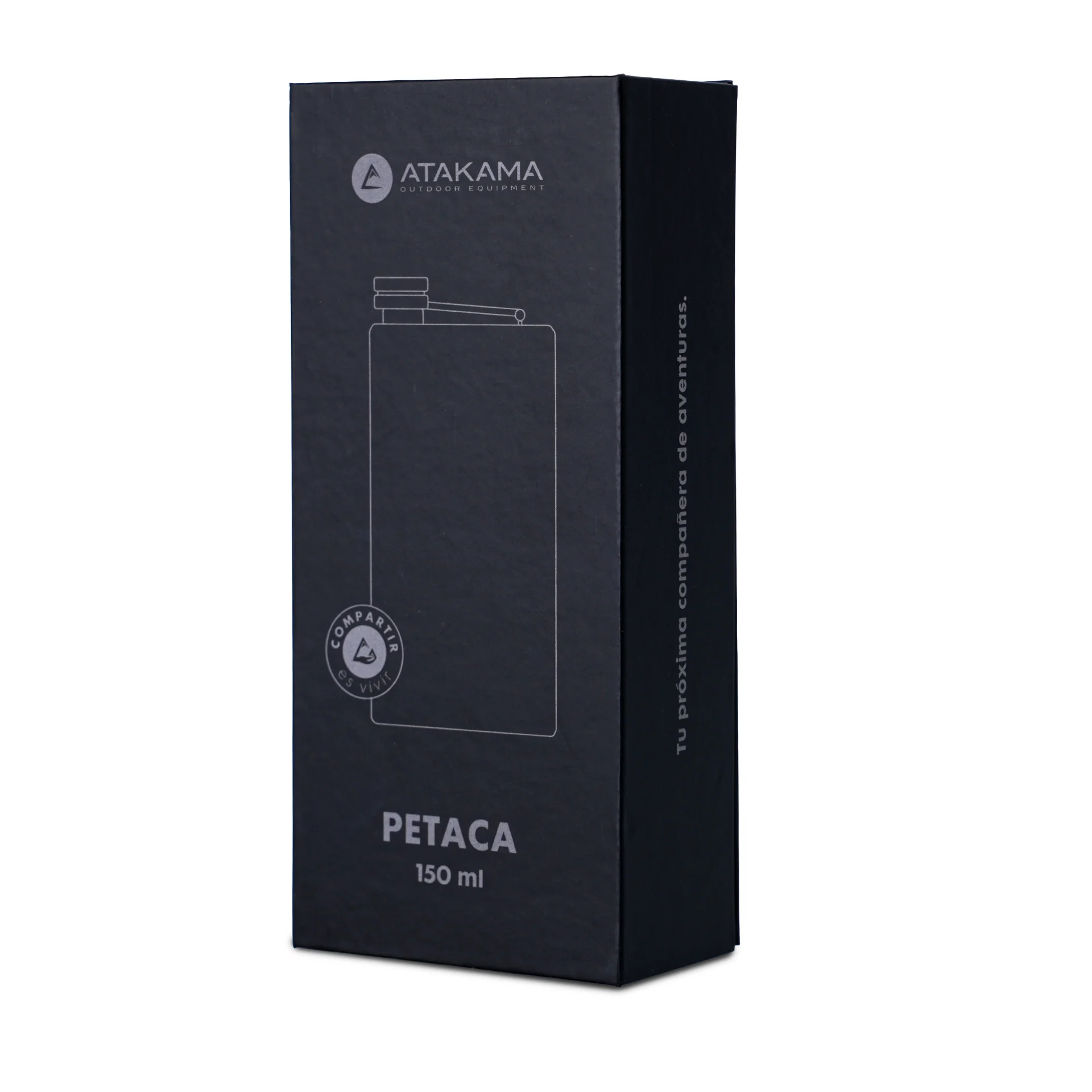 PETACA ATAKAMA PUMA 150ML NEGRO