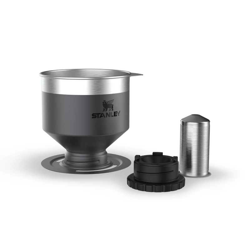 SET POUR OVER + TAZA CAMPING NEGRO